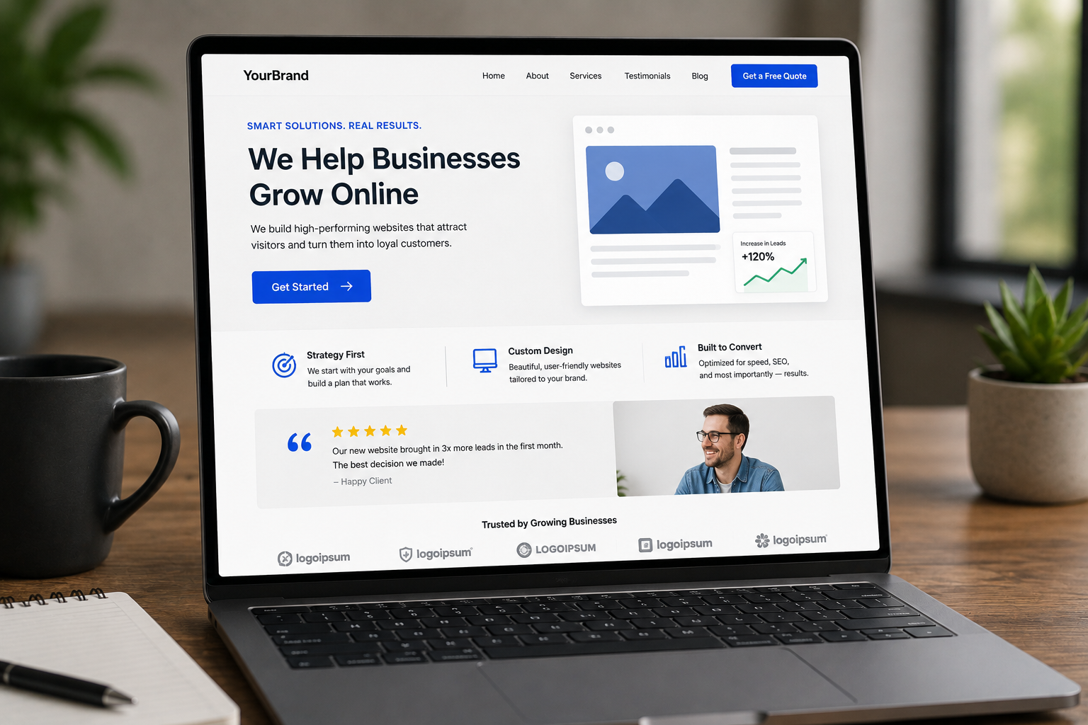 Website Design What Actually Converts Visitors Into Customers